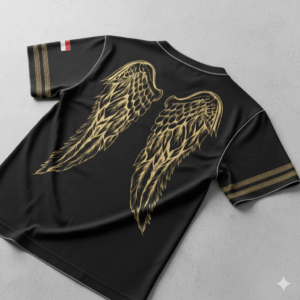 gambar tshirt angelic belakang